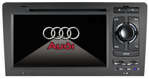 Autoradio AGW92 GPS DVD CD Bluetooth USB SD pour AUDI A8 & S8 (processeur 1GHZ)