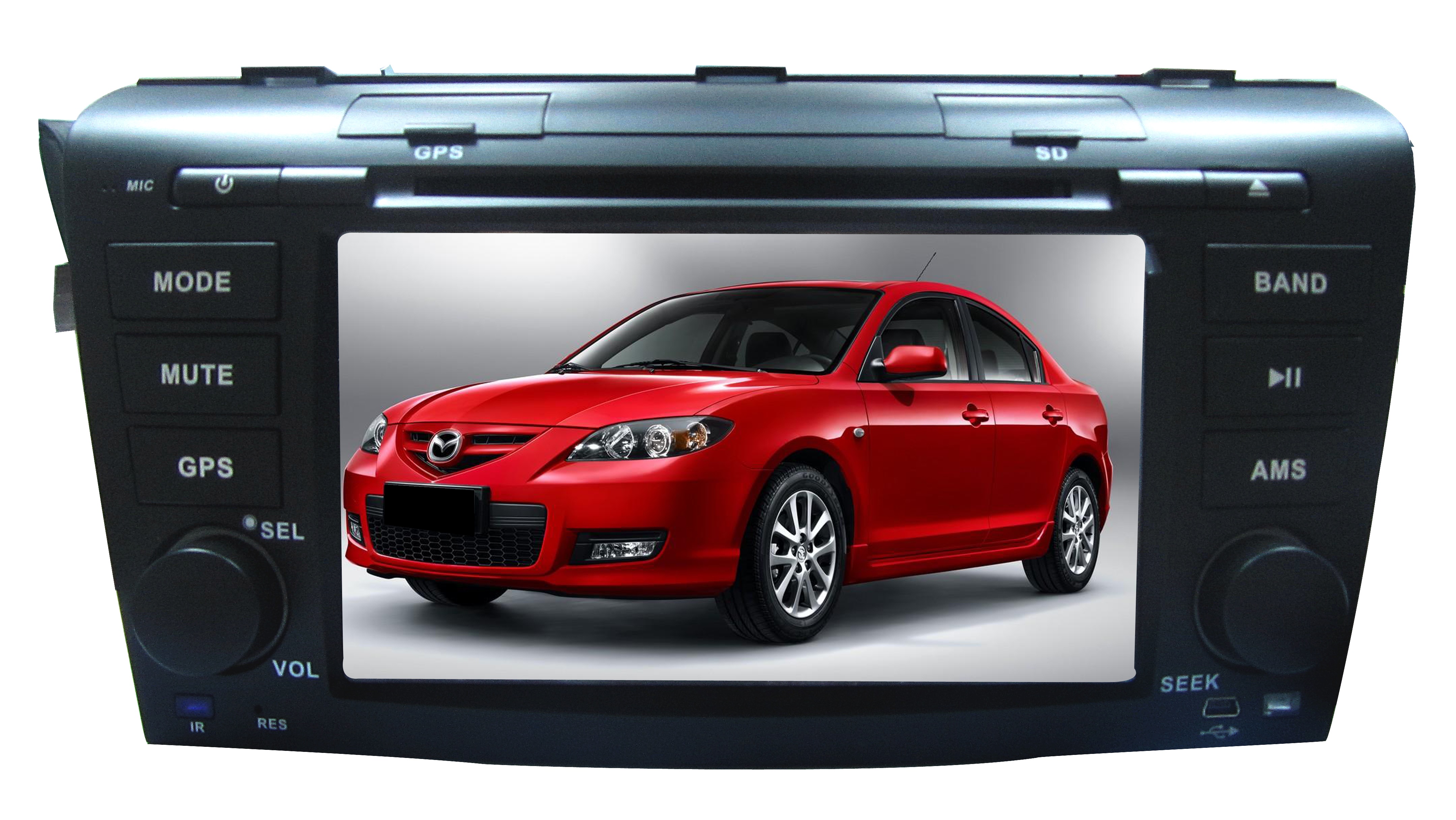 Autoradio AGW92 GPS WIFI DVD CD Bluetooth USB SD pour MAZDA 3 (processeur 2GHZ)