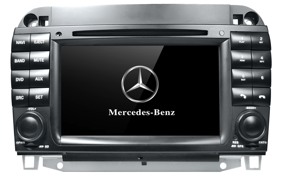 Autoradio AGW92 GPS DVD CD Bluetooth USB SD pour MERCEDES classe S et CL (processeur 1GHZ)