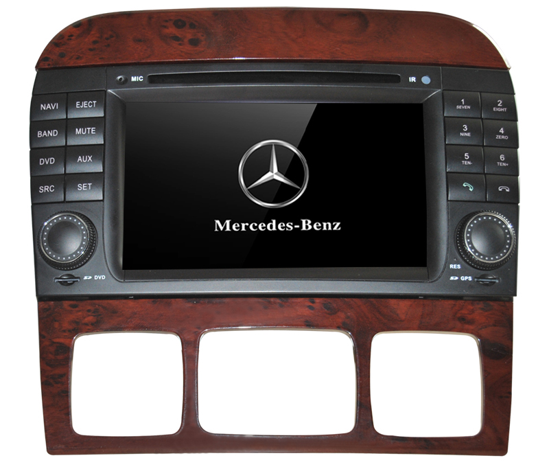 Autoradio AGW92 GPS DVD CD Bluetooth USB SD pour MERCEDES classe S et CL (processeur 1GHZ)