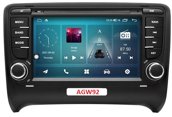 Autoradio AGW92 GPS WIFI Bluetooth USB SD pour AUDI TT (processeur 2GHZ)
