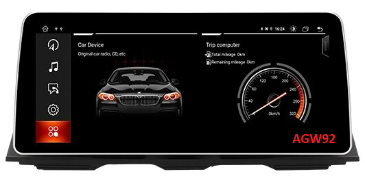Autoradio AGW92 GPS WIFI Bluetooth USB SD 12 pouces Ultra HD pour BMW F10 F11 srie 5 (processeur 2GHZ)