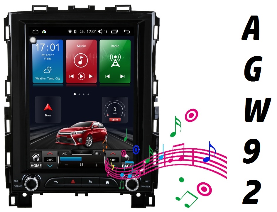 Autoradio AGW92 GPS WIFI DVD CD Bluetooth USB SD pour RENAULT Megane 4 et Koleos 2 (processeur 2GHZ)