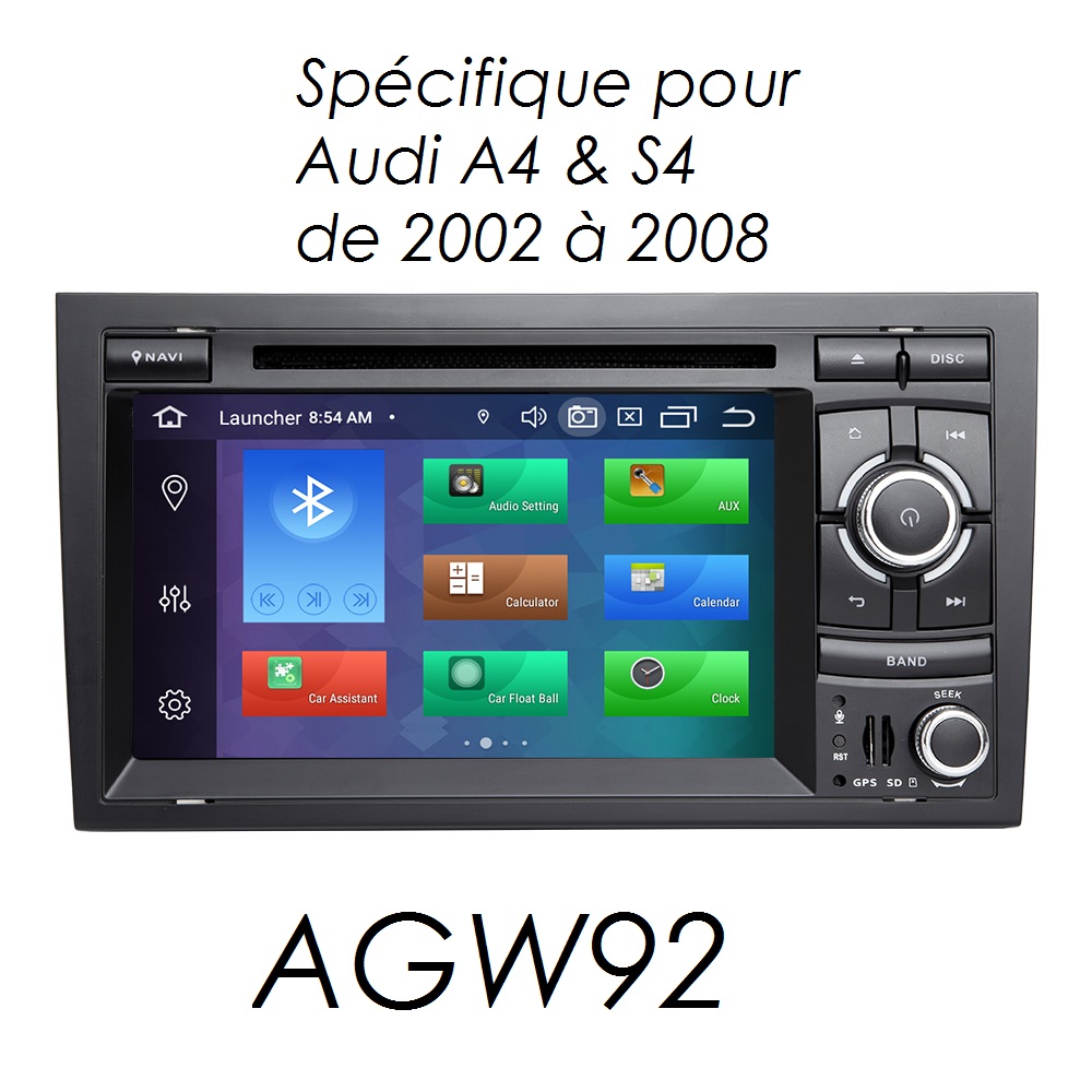 Double Tuner TNT AGW92 DVB-T 160km/h fonction PVR USB LED déportée avec 2  antennes et décodeur DIVX MKV MPEG4