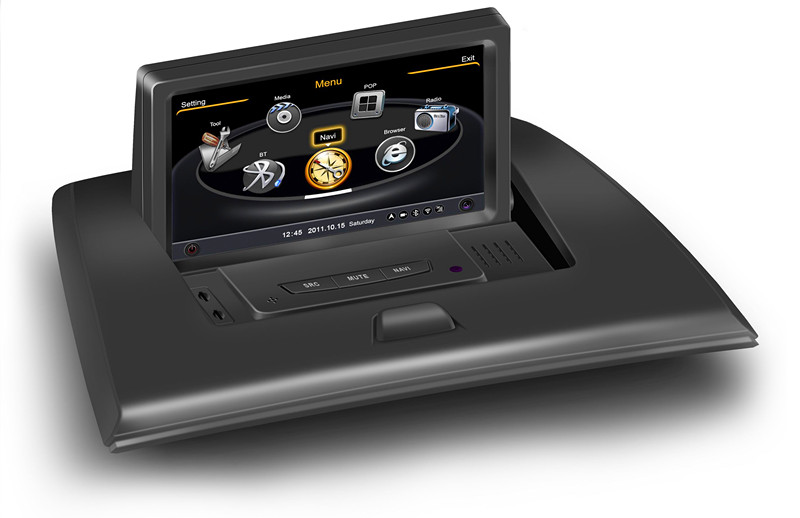 Autoradio AGW92 GPS DVD CD Bluetooth USB SD pour BMW X3 E83 (processeur 1GHZ)