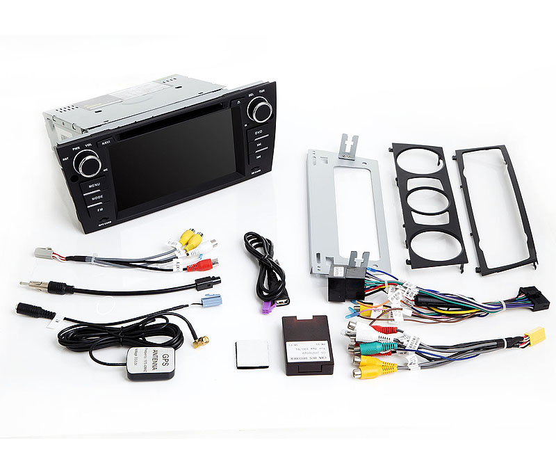 Autoradio AGW92 GPS WIFI DVD CD Bluetooth USB SD pour BMW Série 3 E90 E91 E92 E93 (processeur 2GHZ)