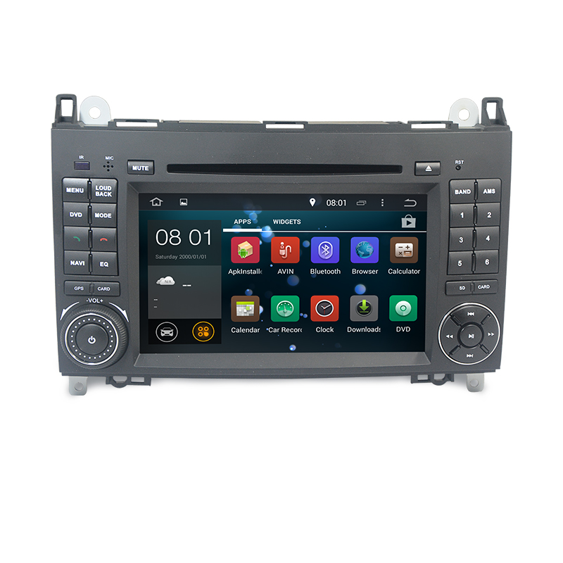 Autoradio AGW92 GPS WIFI DVD CD Bluetooth USB SD pour MERCEDES Classe A classe B Vito Viano Sprinter et B200 (processeur 2GHZ)