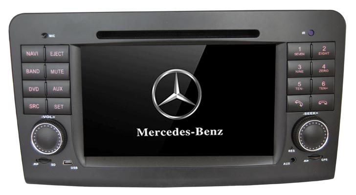 Autoradio AGW92 GPS WIFI DVD CD Bluetooth USB SD pour MERCEDES classe R (processeur 2GHZ)