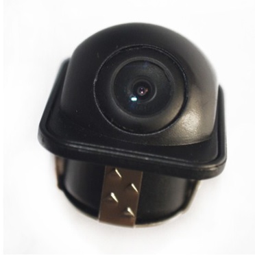 Caméra de recul SONY couleurs CMOS 170° entre éclairages de plaque ou bord de coffre avec lignes virtuelles de direction