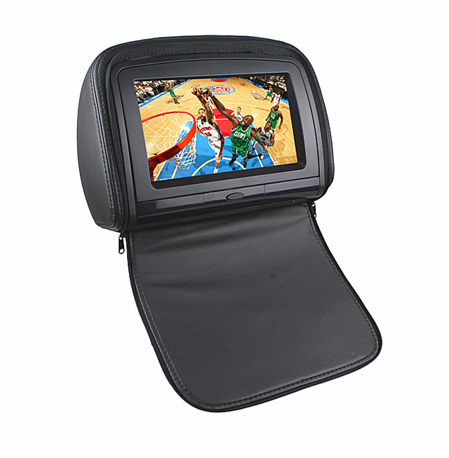 Lecteur DVD AGW92 Divx cran 9 pouces 23 cm  LED avec appui tte NOIR et connexion HDMI (avec ou sans zip)