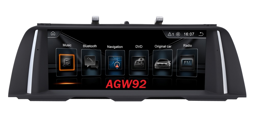 Autoradio AGW92 GPS WIFI Bluetooth USB SD pour BMW F10 F11 série 5 (processeur 2GHZ)