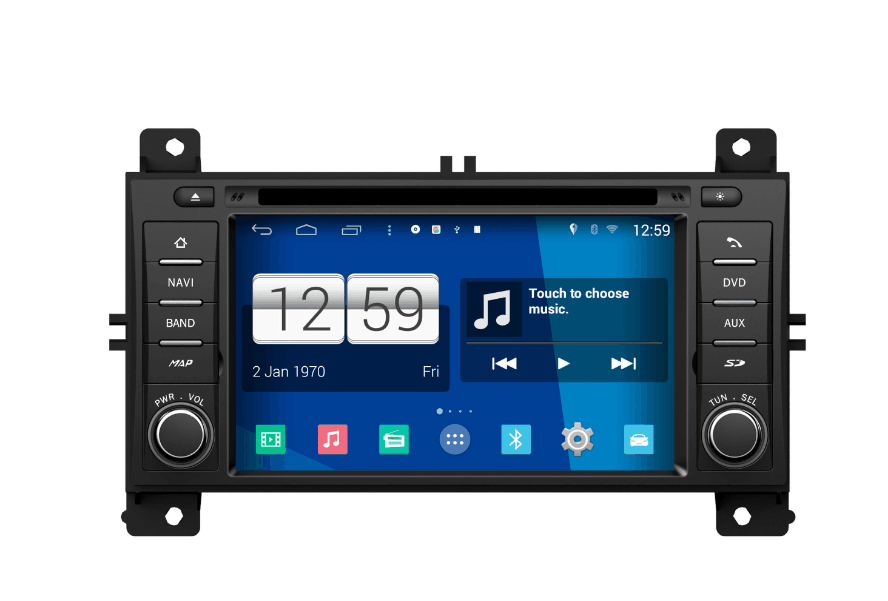 Autoradio AGW92 GPS WIFI DVD CD Bluetooth USB SD pour JEEP Grand Cherokee (processeur 2GHZ)