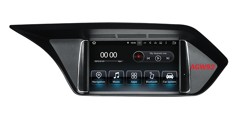 Autoradio AGW92 GPS WIFI DVD CD Bluetooth USB SD pour MERCEDES classe E (processeur 2GHZ)