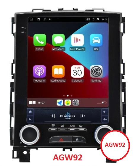 Autoradio AGW92 GPS WIFI DVD CD Bluetooth USB SD pour RENAULT Megane 4 et Koleos 2 (processeur 2GHZ)