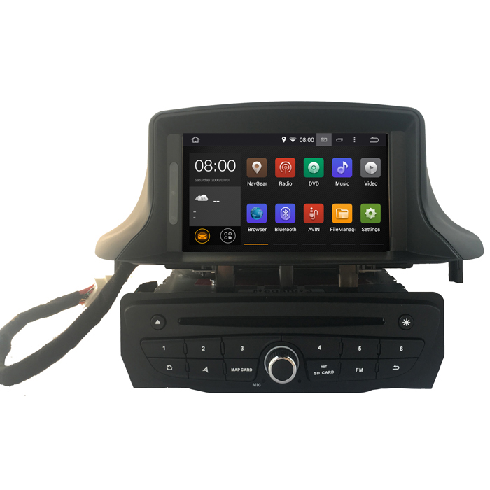 Autoradio AGW92 GPS WIFI DVD CD Bluetooth USB SD pour RENAULT Megane 3 et Fluence (processeur 2GHZ)