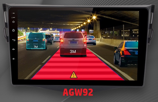 Autoradio AGW92 GPS WIFI 9 pouces Bluetooth USB SD pour TOYOTA Rav 4 (processeur 2GHZ)