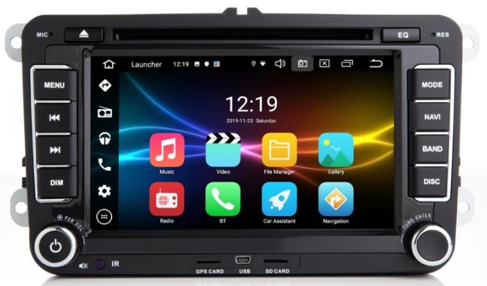 Autoradio AGW92 GPS WIFI DVD CD Bluetooth USB SD pour SEAT Leon Cupra Toledo Alhambra Altea Exeo (processeur 2GHZ)